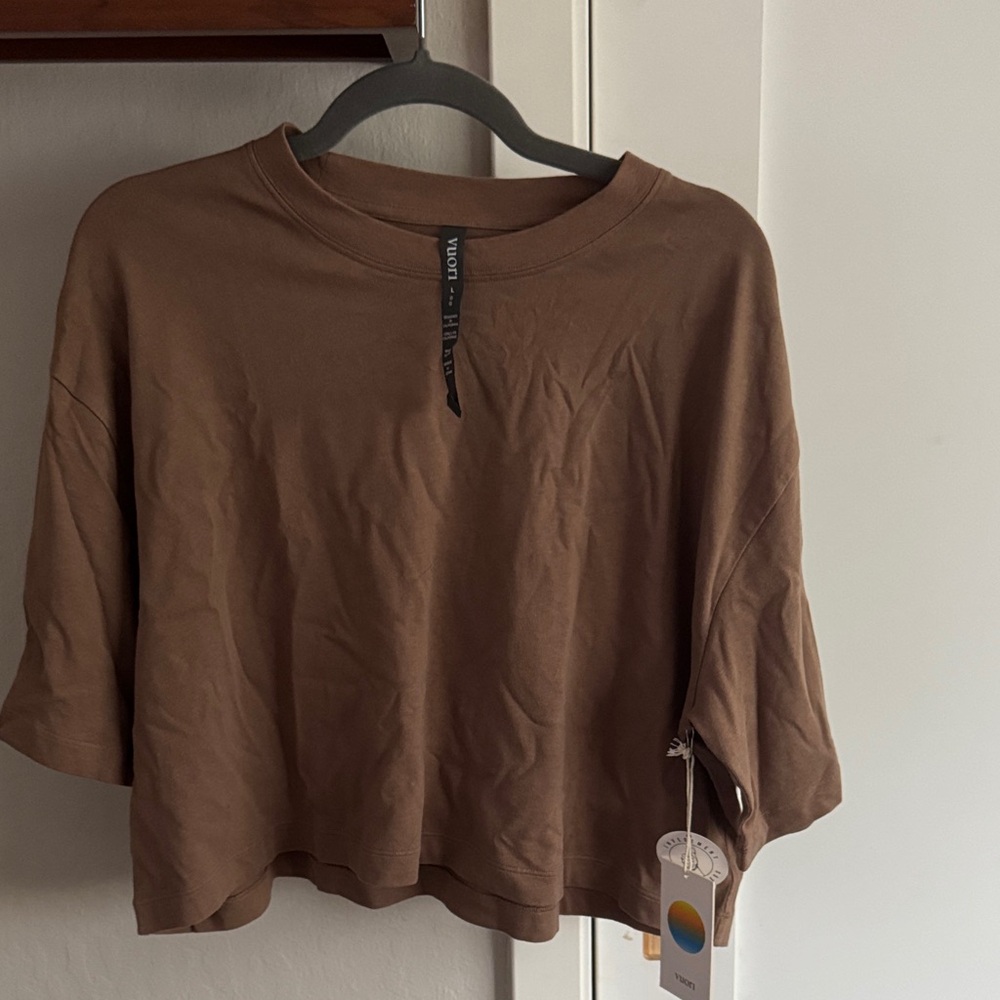 Vuori Brown Short Sleeve Tee